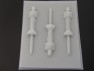 373sp Award Statue Chocolate or Hard Candy Lollipop Mold 